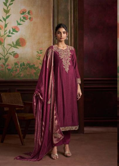 Omtex esha pochampally silk dress materials wholesale